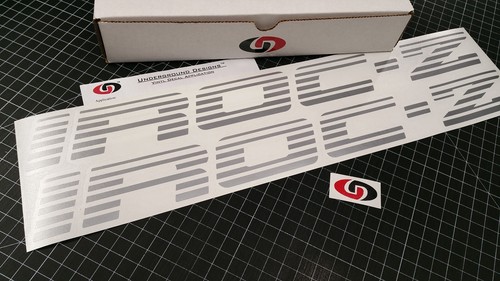 Iroc decals faded - iroc-z, (2pk)